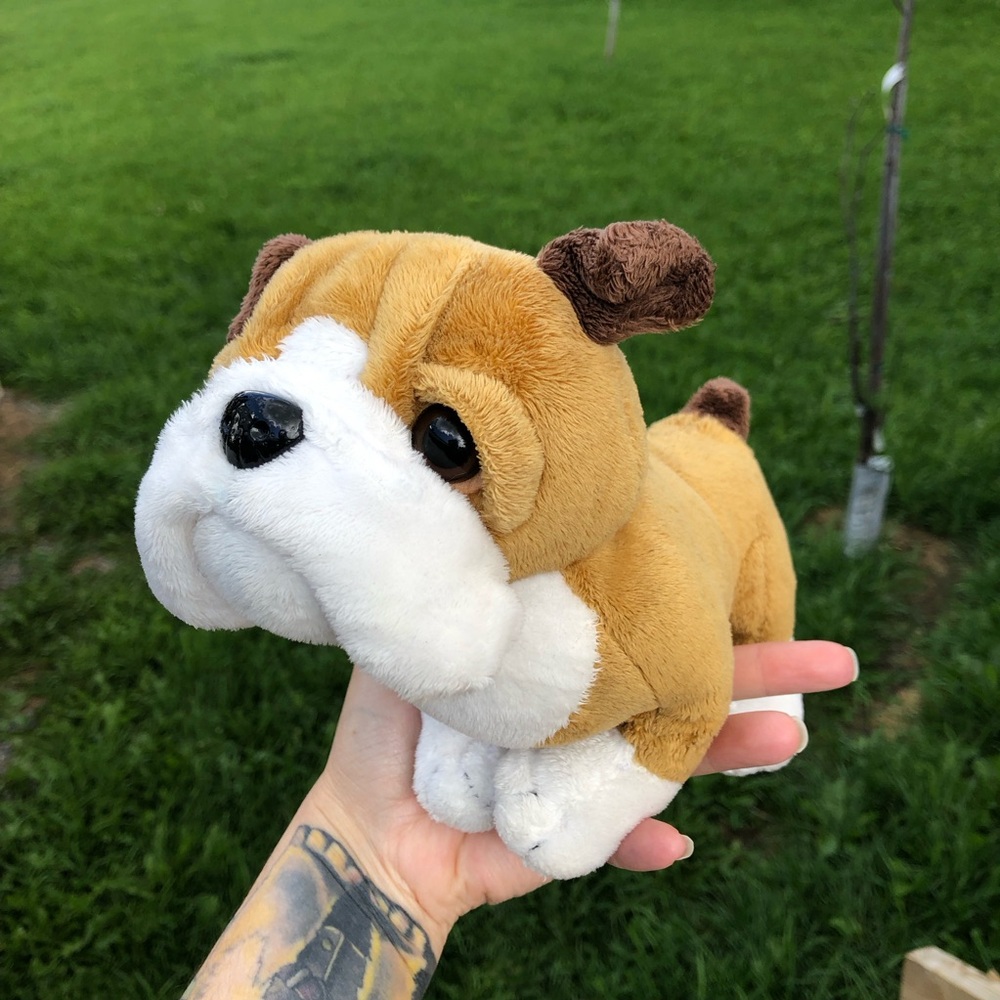 GANZ Webkinz Bulldog plush toy *No Code* plushie stuffed animal - Picture 13 of 13